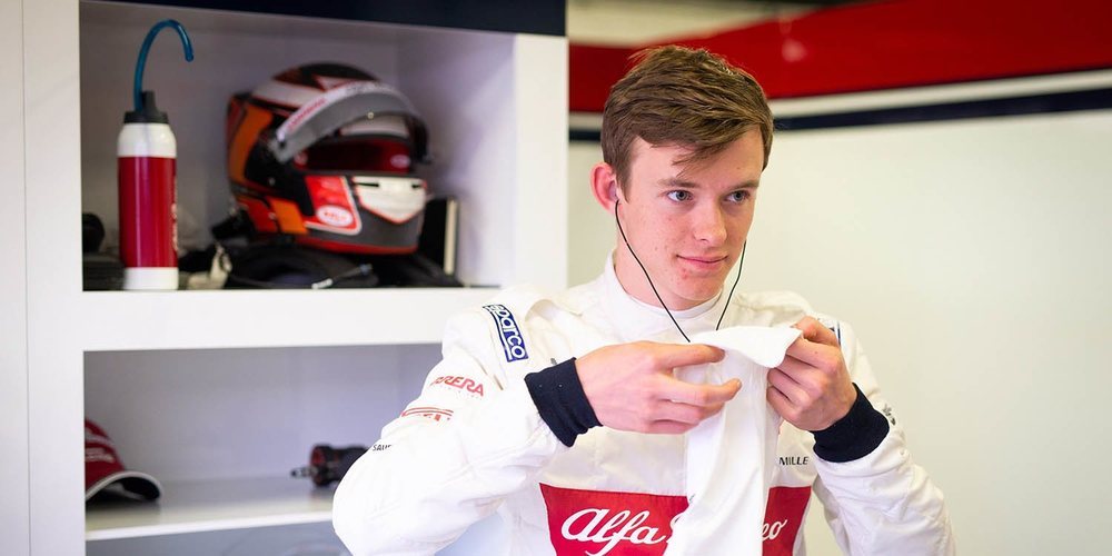 Alfa Romeo ofrece la oportunidad a Callum Ilott de participar en los test de final de año en Abu Dabi