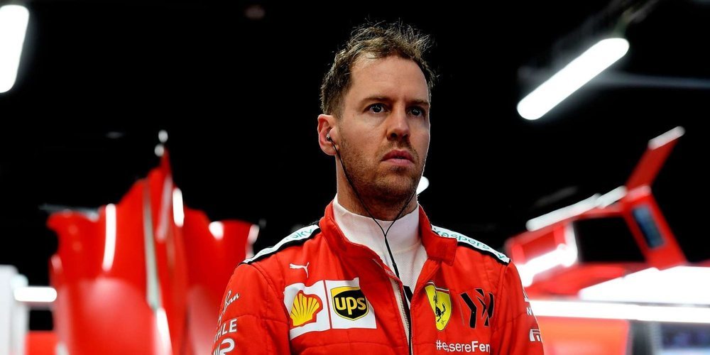 Sebastian Vettel, del Ferrari: "La temporada pasada era muy eficiente, con carga y sin resistencia"