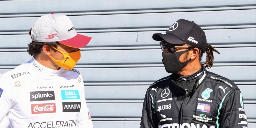 Carlos Sainz: "Muy pocos serían capaces de batir a Lewis Hamilton en una temporada completa"