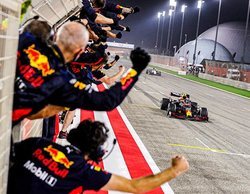 Honda, tras el podio de los pilotos de Red Bull: "Es un comienzo positivo de estas últimas carreras"
