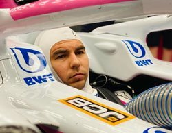 Sergio Pérez: "Veremos muchos tiempos de vuelta eliminados y veremos algunos errores"