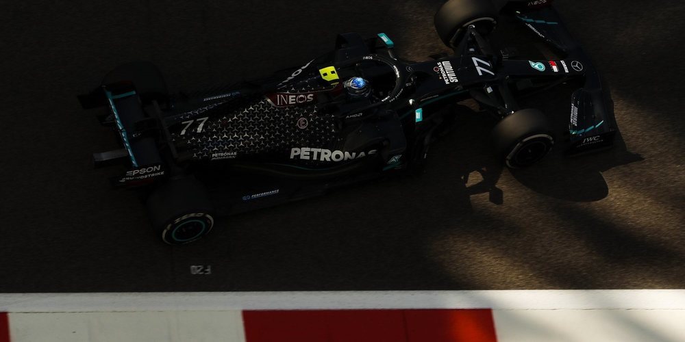 Valtteri Bottas lidera una insípida segunda sesión de entrenamientos libres en Abu Dabi