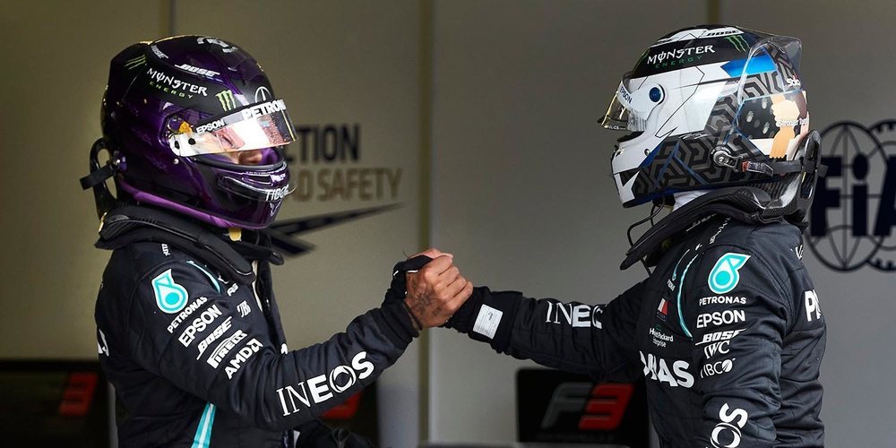 Hamilton, sobre Bottas: "Es una batalla constante tanto física como mentalmente cada año"