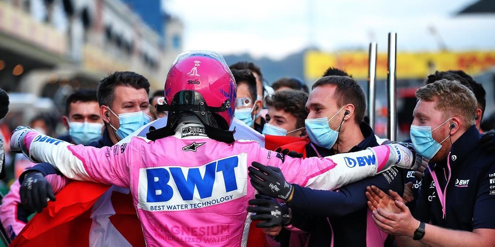 Stroll: "El equipo había desarrollado un coche competitivo, pero hubo numerosos altibajos"