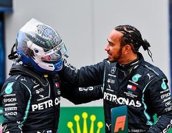 Hamilton, sobre Bottas: "Cada año se vuelve más fuerte y puedes ver que está subiendo el listón"