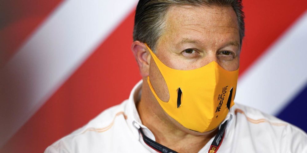 Zak Brown, emocionado con pareja Ricciardo-Norris: "Nuestra alineación de pilotos es asombrosa"