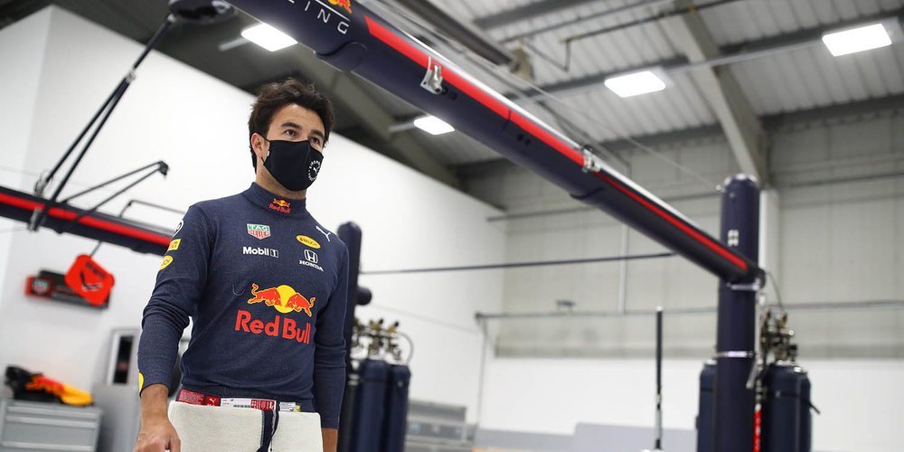 Pérez, con los colores de Red Bull: "Esperamos escuchar el himno mexicano muchas veces"