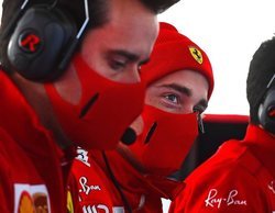 Charles Leclerc, encantado con su día: "El sonido de un motor de Ferrari siempre es mágico"