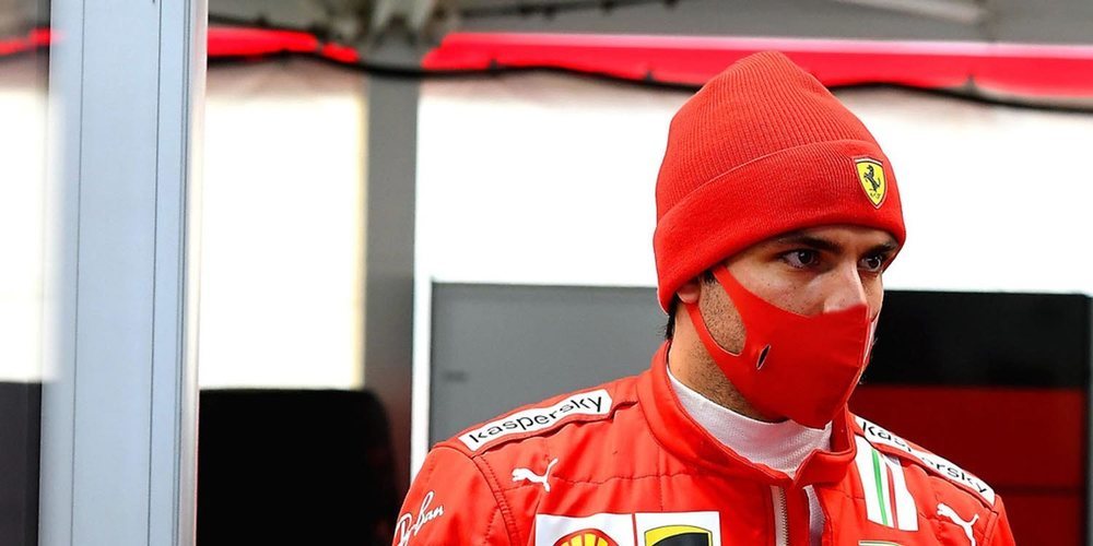 Carlos Sainz completa su primer día de test con Ferrari: "No podía haber deseado un inicio mejor"