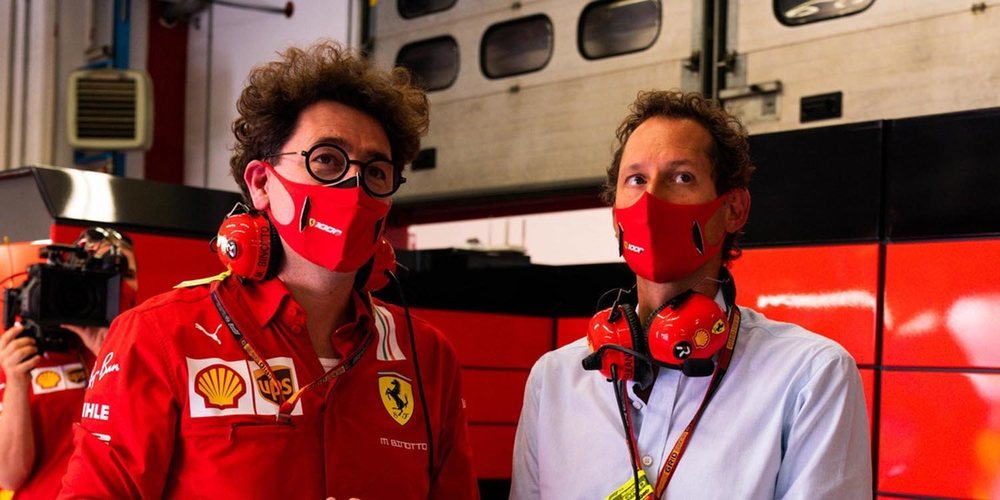 Mattia Binotto: "La diferencia con Mercedes es demasiado grande y no la recortaremos pronto"