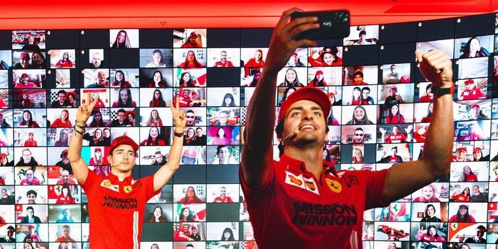 Leclerc y Sainz, sobre Hamilton: "Nunca piensas quién está dentro del coche, le quieres vencer"