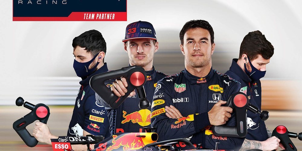 Red Bull anuncia su alianza con Therabody para la nueva temporada 2021