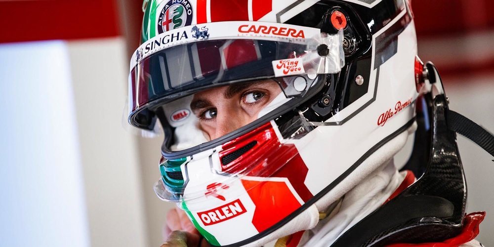 Antonio Giovinazzi: "Las buenas sensaciones con el nuevo monoplaza han sido inmediatas"