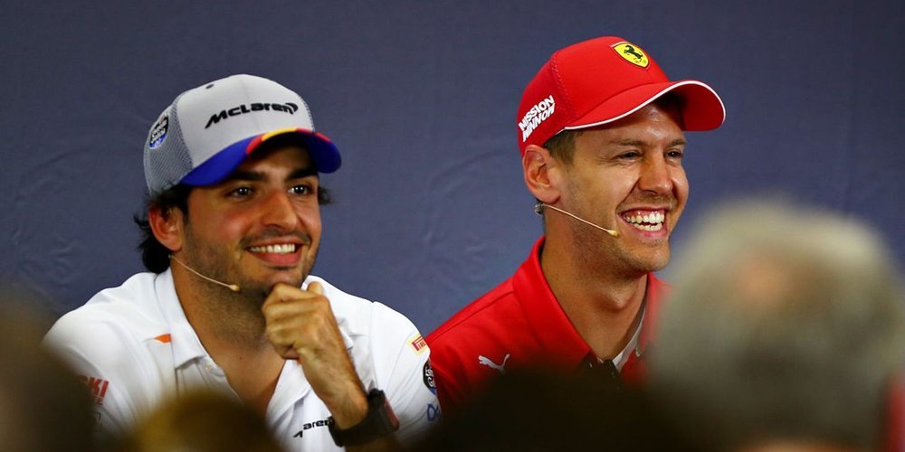 Carlos Sainz: "Le guardo un cariño especial a Vettel"