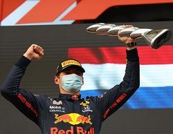Max Verstappen: "Estoy muy contento por esta victoria para el equipo y Honda"