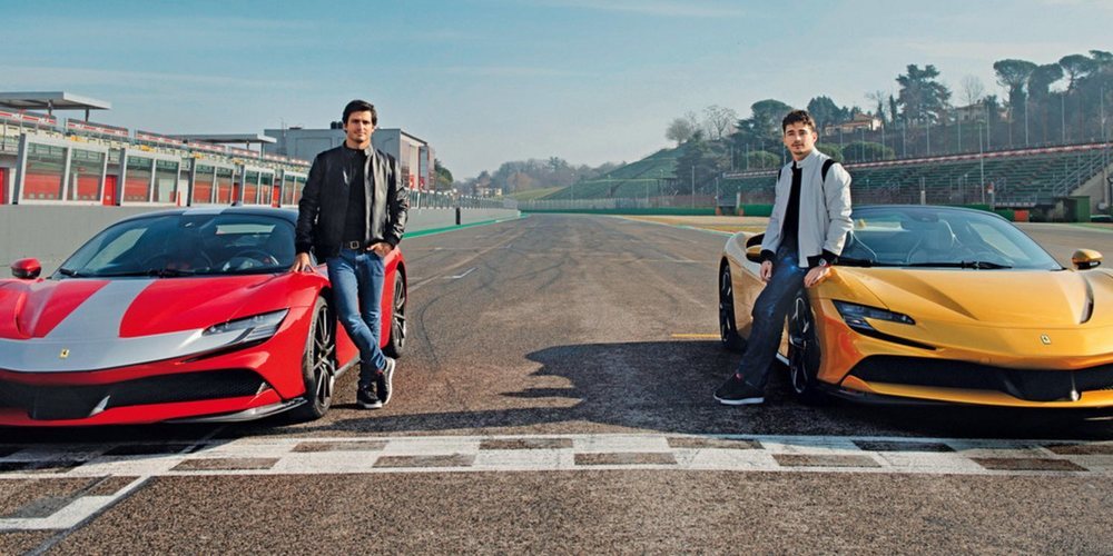 Carlos Sainz y Charles Leclerc: "Tú tratarás de ganarme y yo trataré de ganarte a ti"