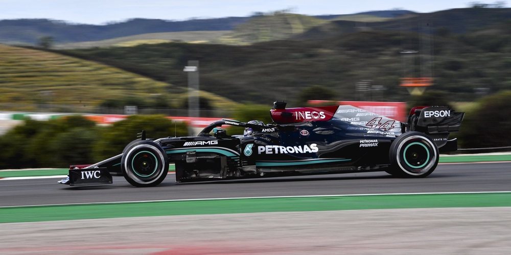 Lewis Hamilton pasa al ataque y lidera la segunda sesión de Libres en Portugal