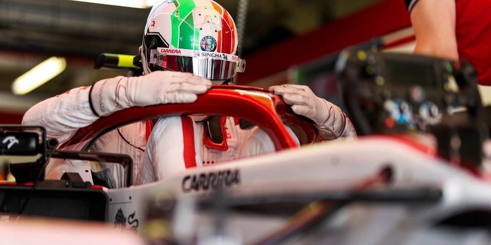 Giovinazzi: "Estoy contento con el duodécimo puesto lo que demuestra cuánto hemos progresado"