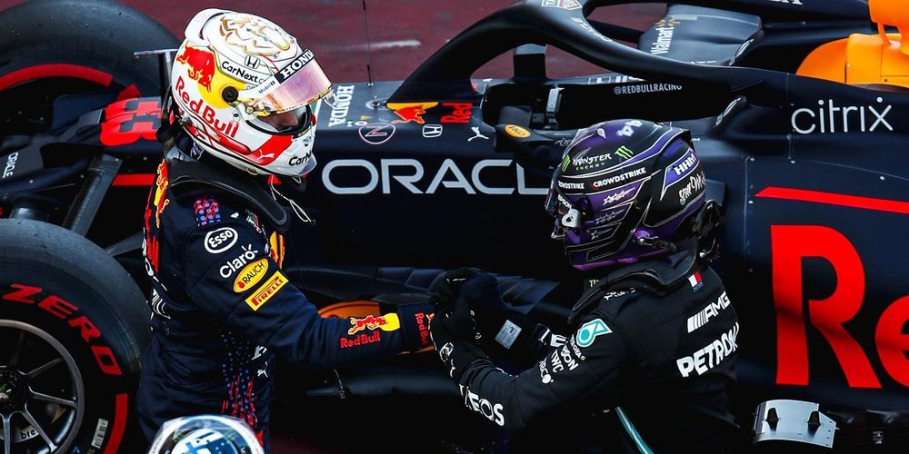 Verstappen: "Mercedes estuvo por delante a una vuelta; podemos estar contentos por la primera fila"