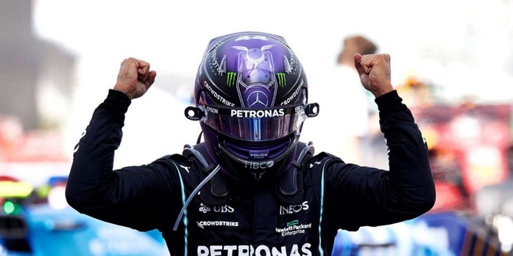 Lewis Hamilton: "Vi algunas banderas británicas entre la multitud, lo echaba de menos"