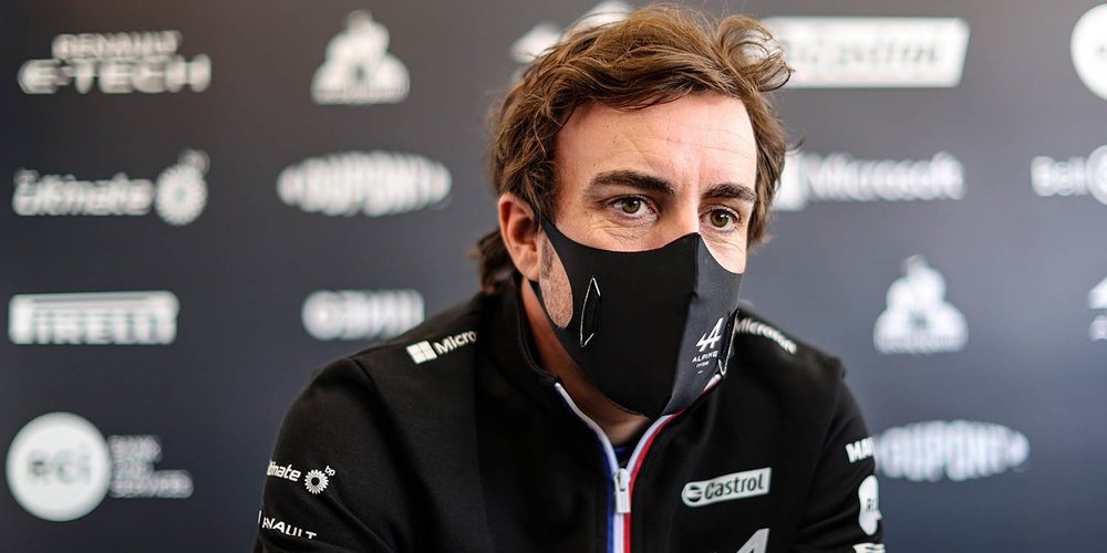 Fernando Alonso: "Intento adaptarme lo más rápido que puedo, no estoy preocupado por ello"