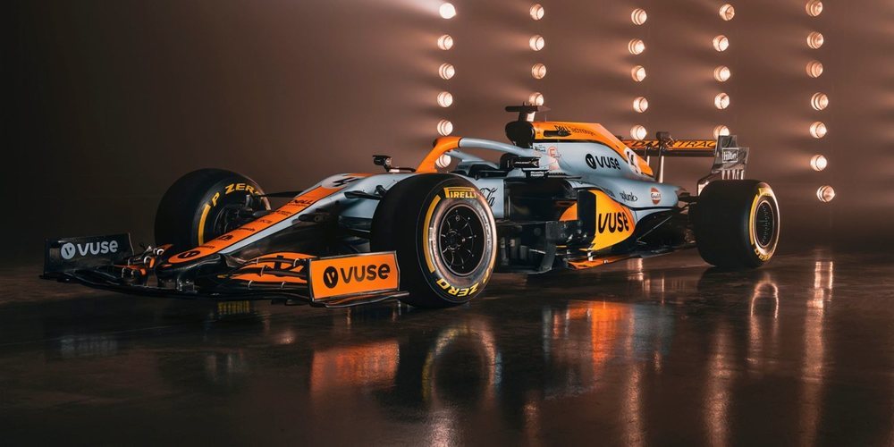 McLaren presenta un nuevo diseño para Mónaco en honor a los icónicos de Gulf Oil