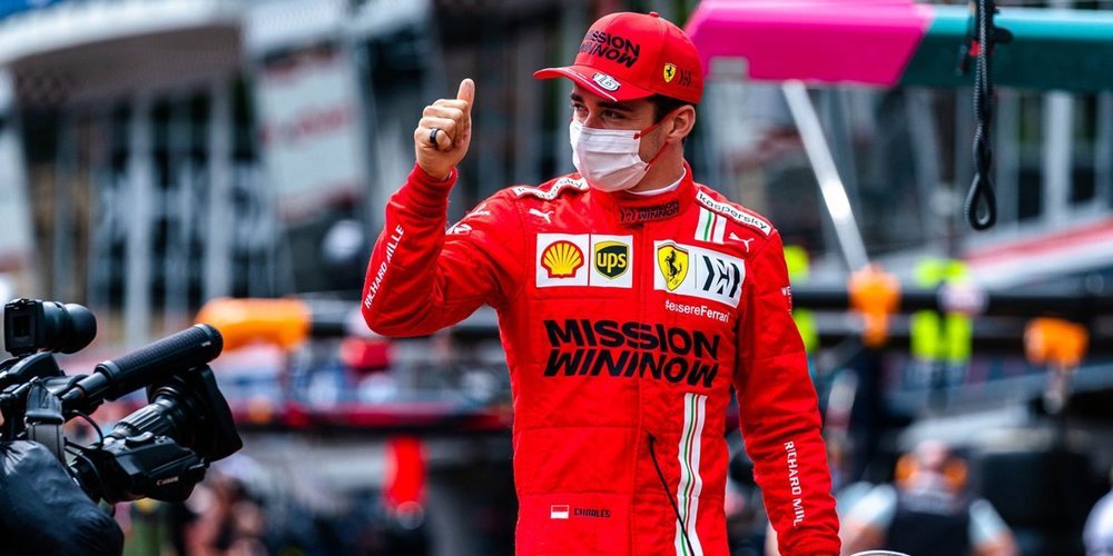 Leclerc: "Nos toca mantener los dedos cruzados y esperar que el daño no acabe en penalización"