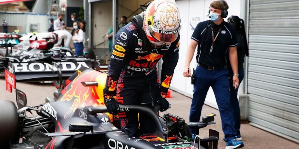 Verstappen: "Puedo estar bastante contento con el segundo puesto después de la bandera roja"