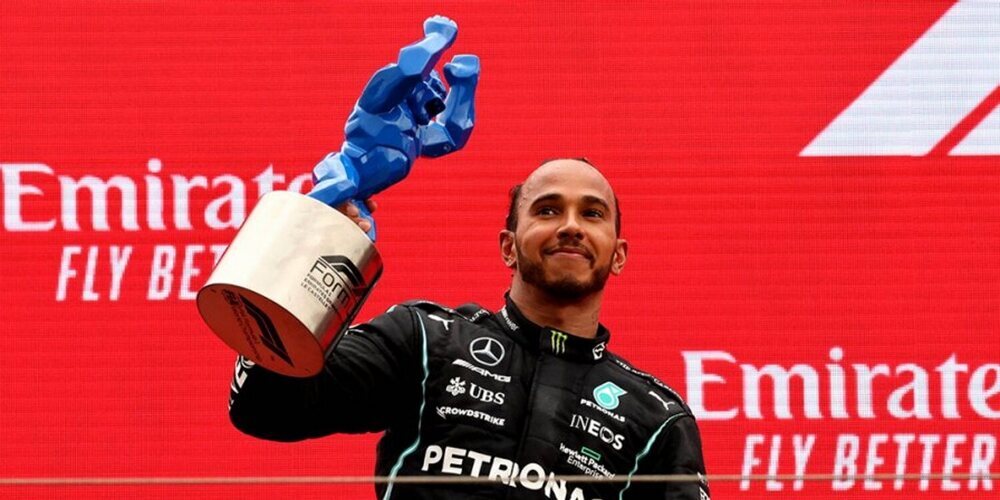 Lewis Hamilton: "Tenían una buena estrategia y les funcionó muy bien, fue una buena carrera"