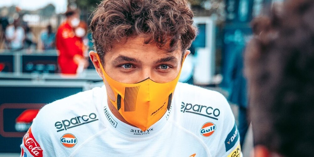 Lando Norris: "No me esperaba acabar 5º hoy, ni siquiera con una carrera perfecta"