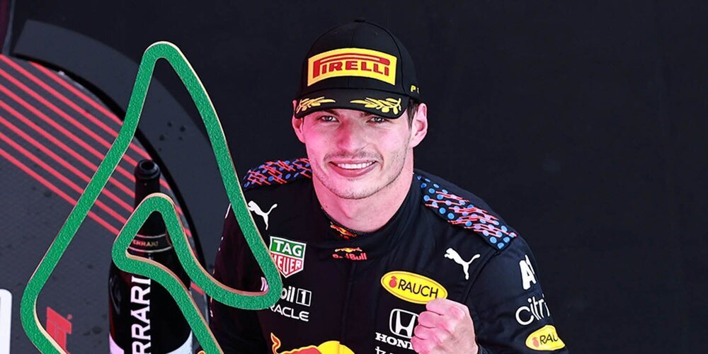 Max Verstappen: "Estoy contento por ganar aquí y hacerlo en el Red Bull Ring siempre es especial"