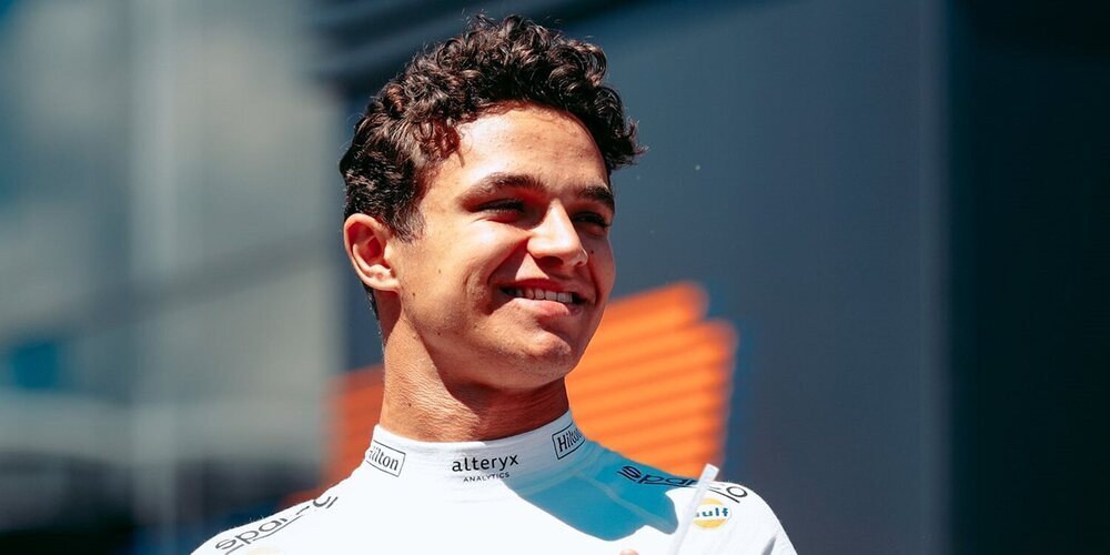 Lando Norris: "Ferrari supone una gran amenaza para nosotros en este momento"