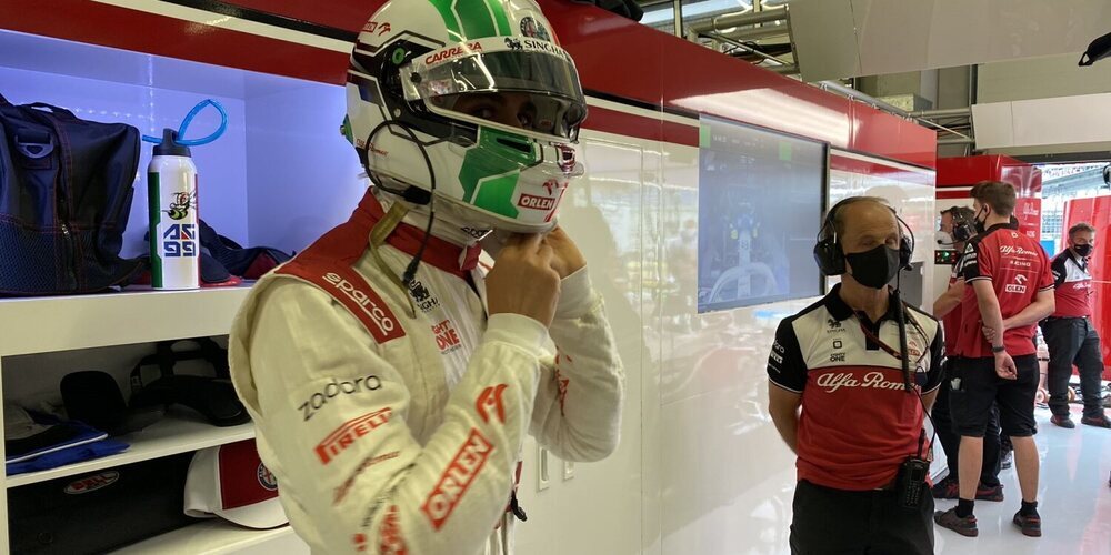 Antonio Giovinazzi: "Todavía tenemos una sesión para afinar nuestro monoplaza"