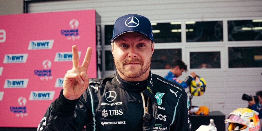 Valtteri Bottas: "Es positivo estar en el podio, hemos maximizado lo que podíamos conseguir"