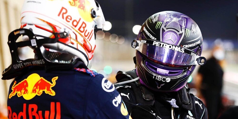 Hamilton: "Verstappen está manteniendo la velocidad y su coche va sobre raíles; estamos lejos"