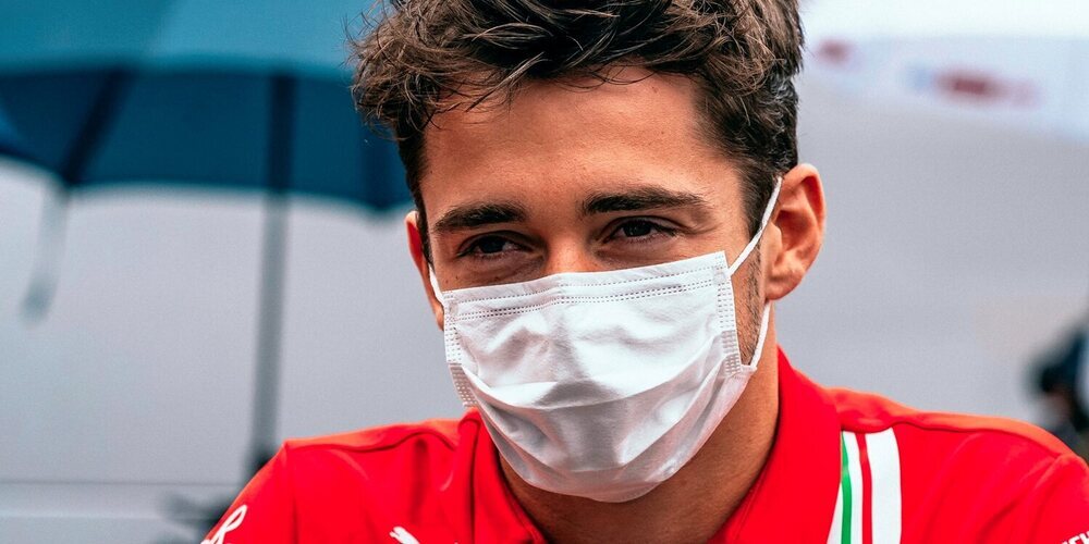 Charles Leclerc: "Estamos presionando como locos para tratar de volver a ganar"