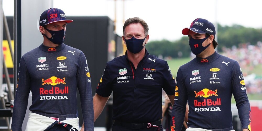 Christian Horner: "Estamos muy contentos con la labor que está haciendo Pérez"