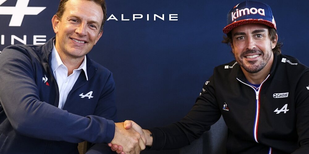 OFICIAL: Alpine anuncia la renovación de Fernando Alonso para 2022
