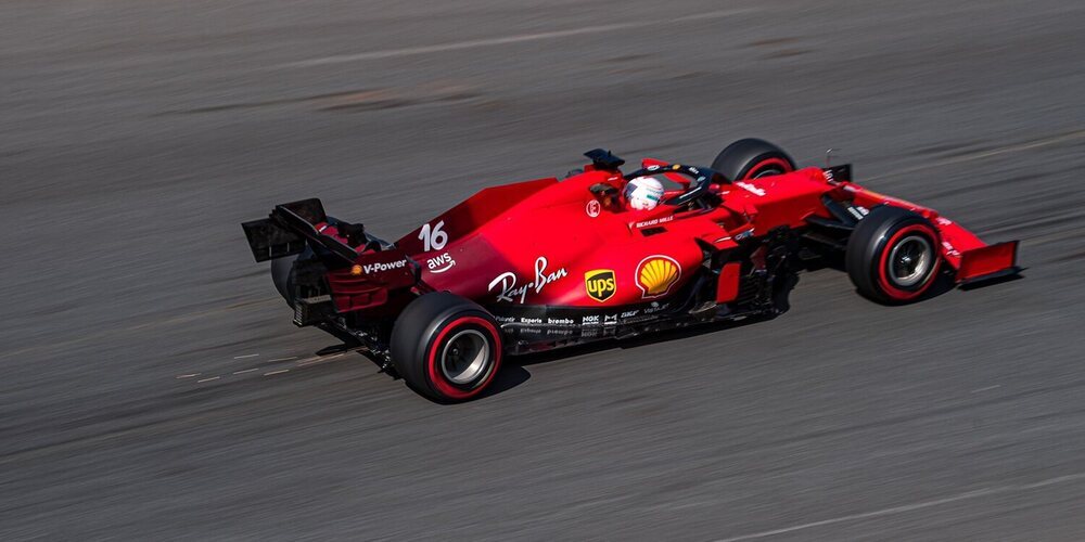 Los Ferrari y Esteban Ocon sorprenden a los favoritos en unos Libres 2 con doble bandera roja