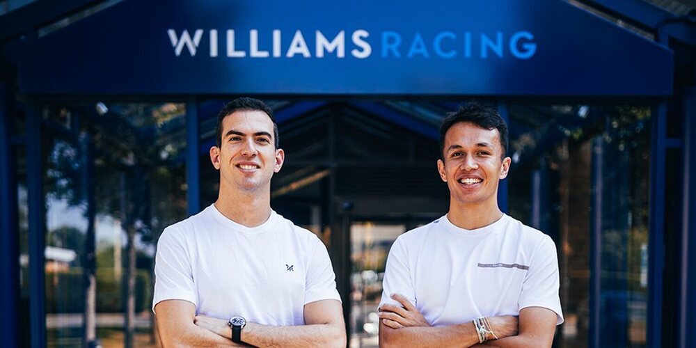 OFICIAL: Nicholas Latifi y Alexander Albon, los elegidos para representar a Williams en 2022