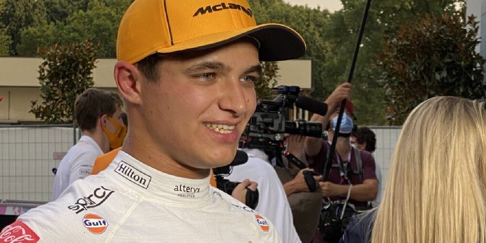 Lando Norris: "Es el comienzo perfecto para el fin de semana"