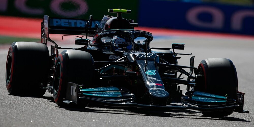 Mercedes repite superioridad en los Libres 2 de Sochi, de nuevo con Bottas al frente