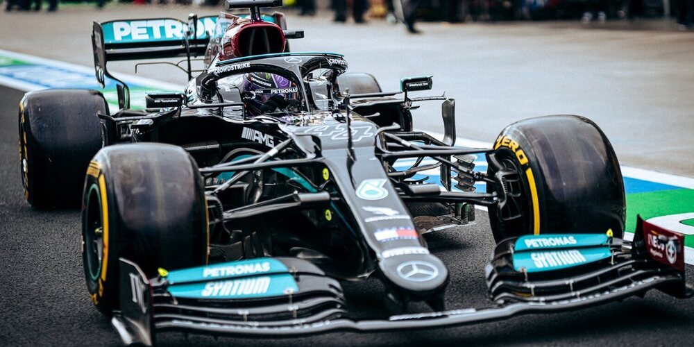 Lewis Hamilton se hace con el mejor tiempo en la Qualy, si bien Bottas arrancará 1º en carrera