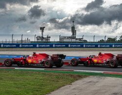 Charles Leclerc: "Fue genial ver a Carlos estar ahí y darme el rebufo en la recta final de la Q2"