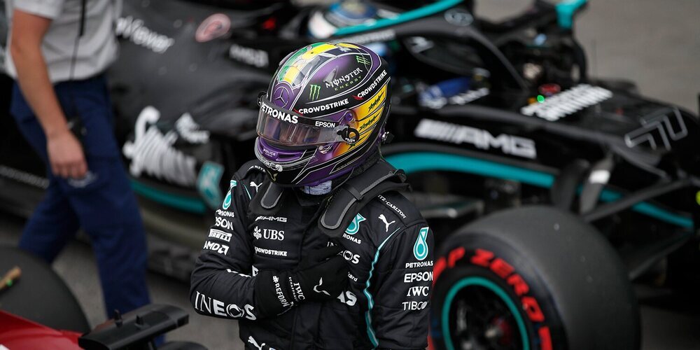 Lewis Hamilton supera con contundencia a Verstappen en la sesión de clasificación de Brasil