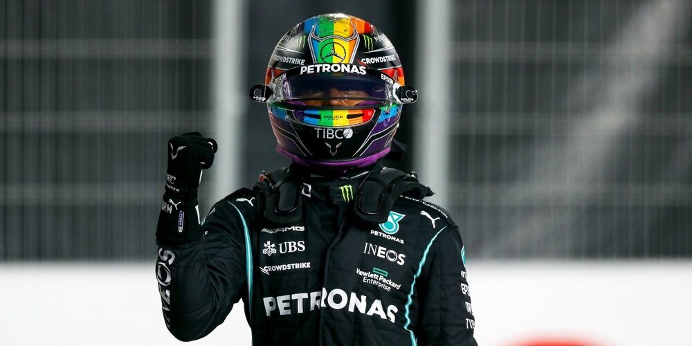 Lewis Hamilton: "La última vuelta ha sido preciosa, es una pista increíble para conducir y muy rápida"