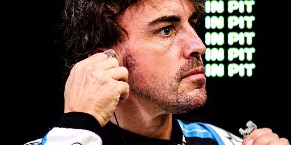 Fernando Alonso: "Dije al equipo que si me daban suficiente gasolina conduciría toda la noche"