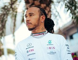 Hamilton: "No tiene sentido pilotar el coche de 2022 porque está en una curva de aprendizaje empinada"