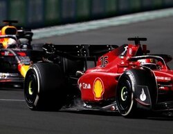 Verstappen gana en Arabia Saudí con Ferrari completando el podio