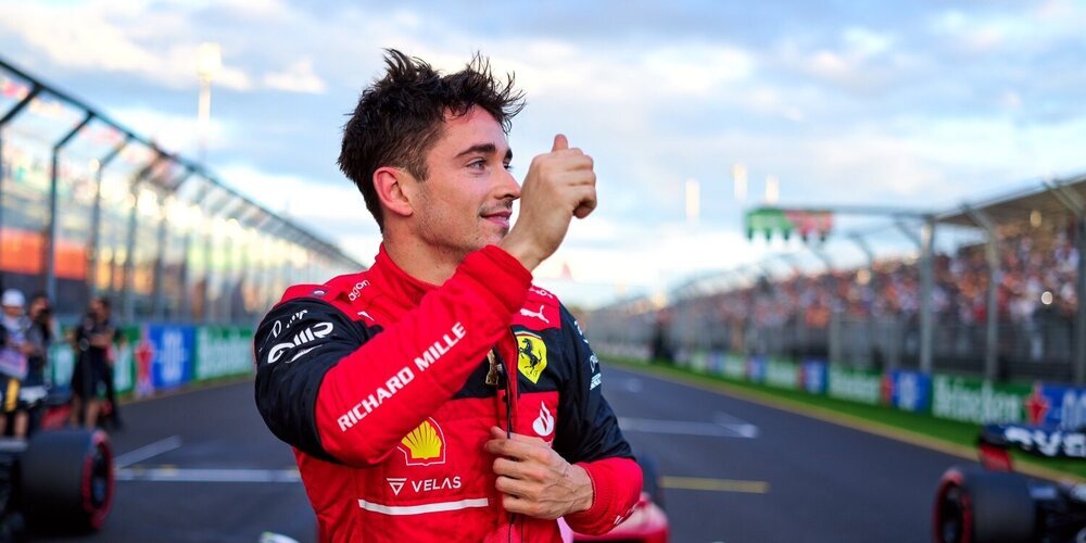 Leclerc: "He arriesgado mucho y me alegro de haber conseguido una vuelta tan buena al final"